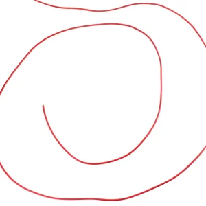 Kracherpreis Förch 5m SPU Kabel - FLRY 0,75mm Rot - einfach isolierte Einzelader, sehr flexibel, für Moped, Motorrad, PKW, Meterware