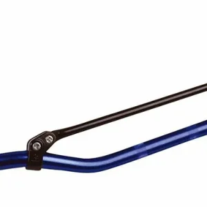 Letzte Chance TRW Moto Cross Lenker mit KBA ABE - 80cm - Blau mit Strebe für Motorrad Moped Quad Mofa