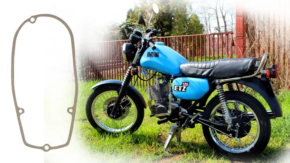 Dichtung für Kupplungsdeckel, Kupplungsdeckeldichtung für MZ ETZ125 und ETZ150, Motor Gehäusedeckel Preisreduziert