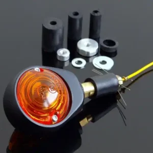 1x OX-EYE TURN SIGNAL black e-tested Garantierte Lieferung