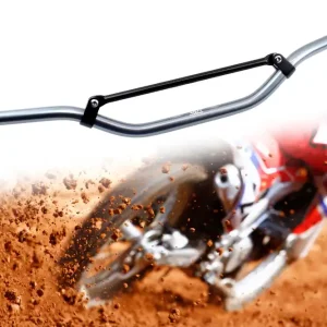 Begrenztes Angebot Moto Cross Lenker niedrig mit ABE, Ø 22mm Länge 800mm, Alu verstärkt 4mm mit Mittelstrebe, eloxiert, Aprilia, Ducati, Simson