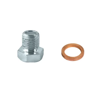 [Paket] Ölablassschraube magnetisch M14 x 1,5mm mit Dichtring aus Kupfer Ø 14 x 20mm, Verschlussschraube für Moped Motorrad Auto PKW, Simson Jetzt Kaufen