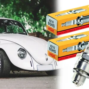 [Paket] 2x Zündkerze B5HS NGK 4210, Gewinde Ø 14mm, Schlüsselweite 20,8mm für Roller, Moped, Motorrad, PKW, Boot, Quad, ATV, Schneemobil Saisonangebot