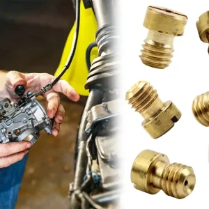 Markenware [Paket] Düsen-Set, 6x Hauptdüse M4 Gewinde für Bing Vergaser, Düse 80 82 84 86 88 90, u.a. für Puch Hercules Zündapp