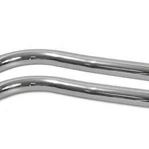 1 Paar Krümmer, kurze Ausführung, links und rechts, Durchmesser 40mm, verchromt, für MZ BK350 Zigarrenform-Auspuff Schnäppchen