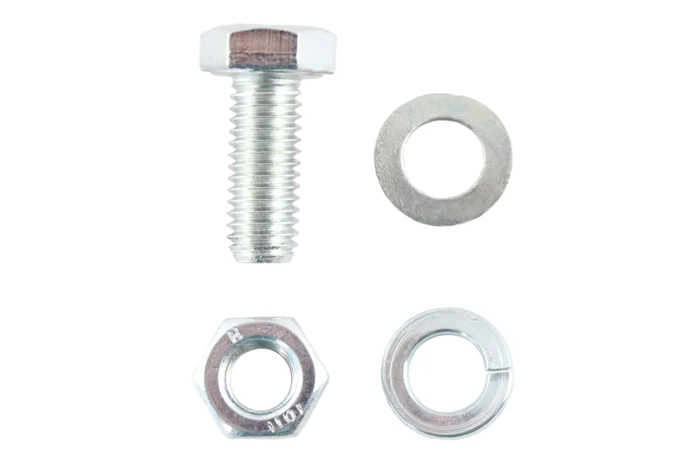 Expressversand MZA Normteile-Set 4-teilig für die Seitenstütze geeignet für Simson S50, S51C, S51E, S70C, S70E, S53, S83 Enduro und MZ ETZ125, ETZ150