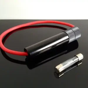 Geprüft FUSE holder incl. 20A-Glassicherung