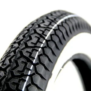 Super-Preis Mitas Weißwandreifen 2,75 x 17 Zoll, Profil B7, 47J, Vorderreifen / Hinterreifen für Moped, Mofa, Motorrad