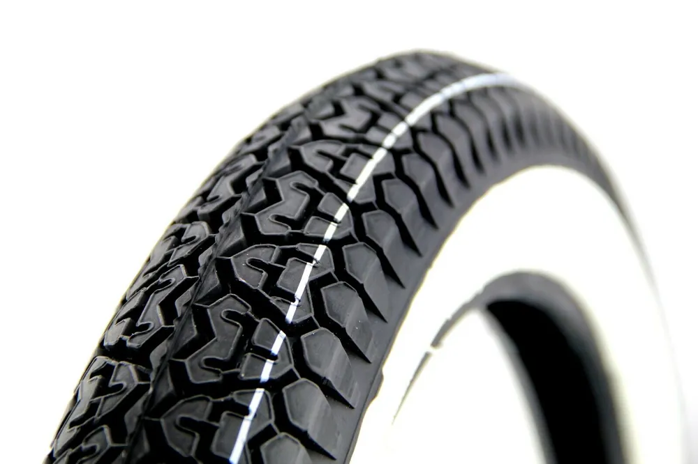 Super-Preis Mitas Weißwandreifen 2,75 x 17 Zoll, Profil B7, 47J, Vorderreifen / Hinterreifen für Moped, Mofa, Motorrad