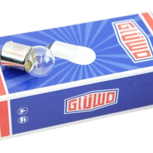 Glühlampe 12V R 5W GLÜWO Kugellampe Signallampe E-geprüft BA15s Bajonettsockel Saisonangebot