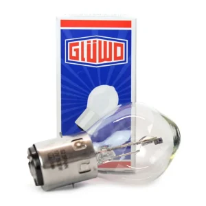Glühlampe 12V 35/35W Scheinwerferlampe Simson GLÜWO  E-geprüft Bajonettsockel Beliebt