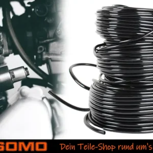 Nur Heute [Paket] Benzinschlauch CR Kraftstoffschlauch Ölschlauch Kraftstoffleitung Ø innen 4mm, 5mm, 6mm Länge 3m / 6m für Rasenmäher, Motorrad, Auto, Traktor, Kleine Motoren