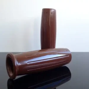 Griffe, GRIFFGUMMIS, braun, Amal-style, für 22mm Lenker Beliebt