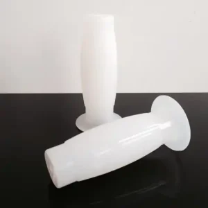 2 klassische BESTON-Griffe, Griffgummis v. KICKSTARTER, transluzent Ausverkauf