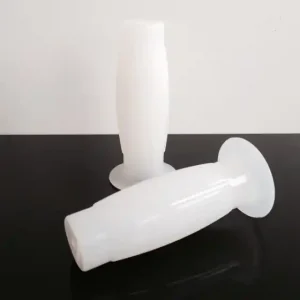 2 classic BESTON handles, rubber grips v. KICKSTARTER, translucent Ausverkauf