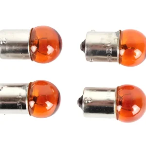 Neu [Paket] 4x 12V 10W Blinker Glühlampe Orange BA15s Bremslicht Simson Moped MZ Roller Auto