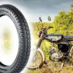 Echt Reifen Enduro 2.75 x 16 Zoll 41N 4PR Stollenprofil F-879 für Simson S50 S51 S70 S53 KR51 SR4-1 SR4-2 SR4-3 SR4-4