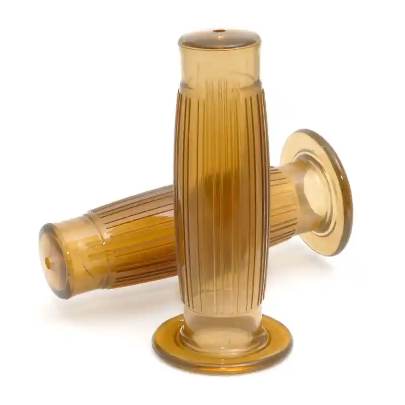 Bestseller 2 grips of rubber GRIPS, brown translucent, ZAFIRA