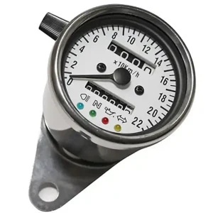 Tachometer, Speedometer, 60mm mit Kontrollleuchten, K=1,4 Mega-Angebot