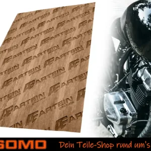 Expressversand Dichtung Motor Vergaser, Dichtpapier 300 x 450 x 0,8 mm, Öl und Benzin resistent, hitzebeständig bis 120°C