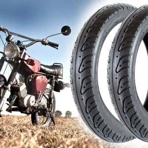 [Paket] 2 Reifen 2,75 x 16 Zoll Vee Rubber VRM-100 Straßenprofil, 46L für Simson S50, S51, S70, S53, KR51, SR4-2, SR4-3, SR4-4 Moped Sichere Zahlung