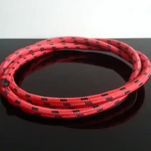 Retro ZÜNDKABEL, rot Sichere Zahlung