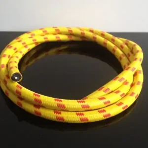 Retro ignition cable, yellow Schneller Versand