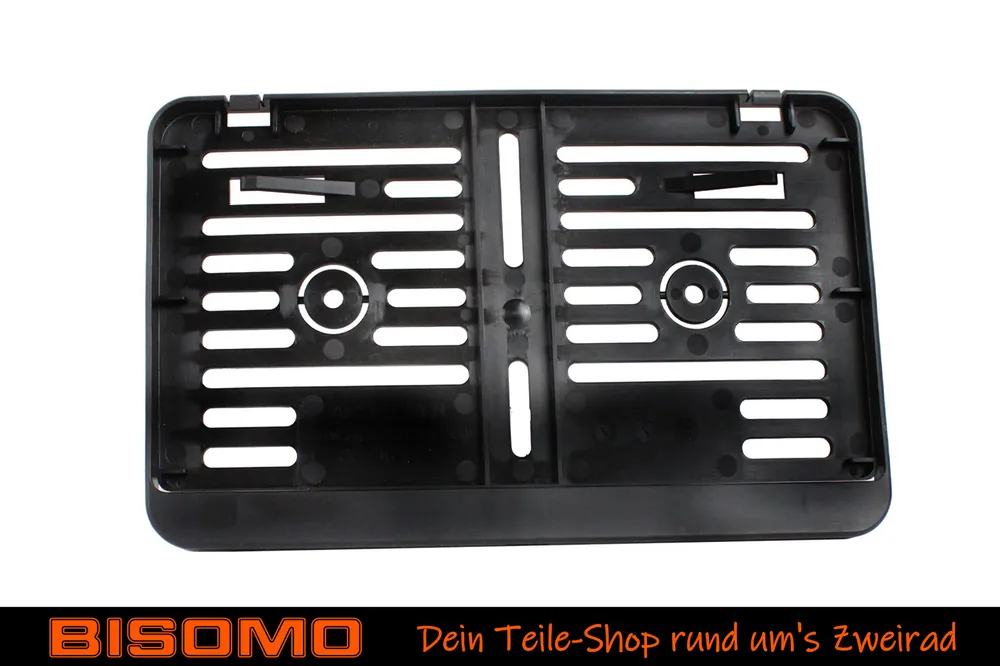 Kennzeichenhalter 240x135 mm Motorrad Roller Moped Leichtkraftrad Traktor Anhänger Nummernschildhalter Vespa, Aprilia Günstig