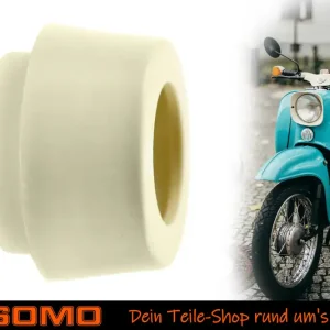 Distanzstück für Blinker Gasdrehgriff Lenker rechts  Simson KR51 SR4-2 SR4-3 SR4-4 und MZ ES ETS TS, Farbe Elfenbein Nur Für Kurze Zeit