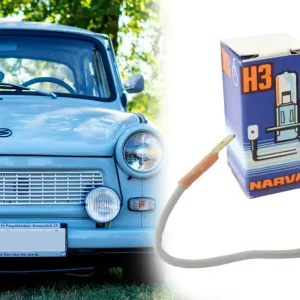 Mega-Angebot Halogen Glühbirne 6V 55W PK22s klar H3 Leuchtmittel Glühlampe NARVA  für Oldtimer DDR Fahrzeuge IFA Simson, Trabant, Wartburg