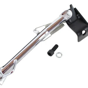 Moped Motorrad Seitenständer für Yamaha Aerox Chrom Optik Neue Kollektion