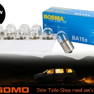 10x Glühbirne klar 12V 10W BA15s, R10W, Innenraum Kofferraum Parkleuchte Fahrzeugbeleuchtung für Auto PKW, E-geprüft Günstig