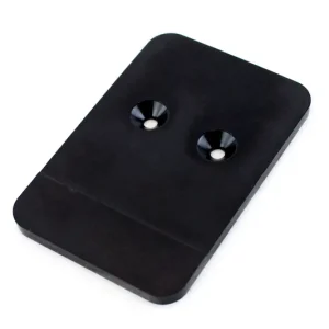 E-Scooter Kennzeichenhalter Kennzeichenplatte 86 x 57mm für Versicherungskennzeichen Roller, Mofa, Moped, E-Bike Rabatt