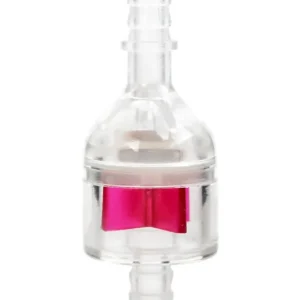 Jetzt Kaufen Benzinfilter - Fast Flow II - transparent und Rot, 7mm Schlauchanschluss, große Benzinkammer, Länge 57mm