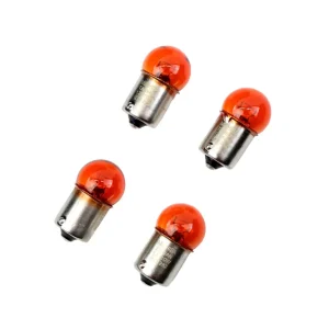 Must-Have [Paket] 4 x Blinker Glühlampe Orange 12V 10W BA15s Simson Bremslicht Auto Roller Glühbirne