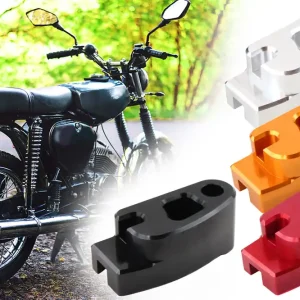 Letzte Chance Distanzstück Alu CNC gefräst für Simson S50, S51, SR50, KR51, SR4, Bremsgegenhalter Nabe hinten, VM Brakebow Farbwahl