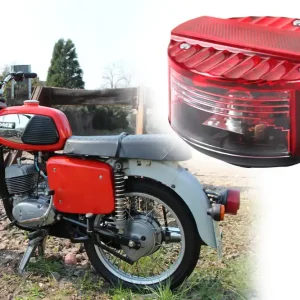Wochenendangebot Rücklicht Bremsschlussleuchte Rückleuchte Kennzeichenbeleuchtung inkl. Leuchtmittel MZ ETZ 125, ETZ 150, ETZ 250, Simson S50, S50E Enduro, S51, KR51/2