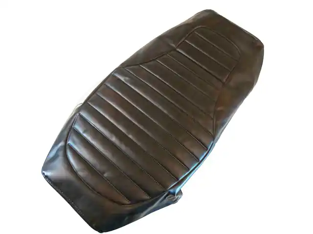 Sitzbankbezug schwarz strukturiert ohne Beschriftung für MZ ETZ-125 / ETZ-150 / ETZ-251 Begrenztes Angebot