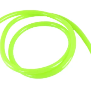 Benzinschlauch in Neon-Grün, Länge 1m, Innendurchmesser 5mm, Außendurchmesser 9mm, universal passend, z.B. Simson Direkt Vom Hersteller