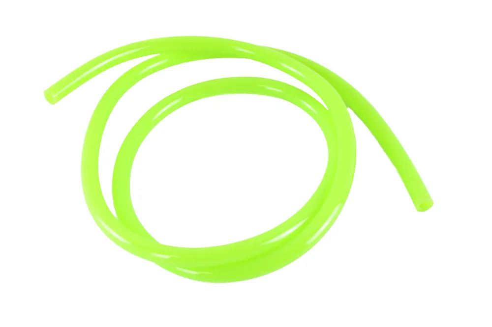 Benzinschlauch in Neon-Grün, Länge 1m, Innendurchmesser 5mm, Außendurchmesser 9mm, universal passend, z.B. Simson Direkt Vom Hersteller