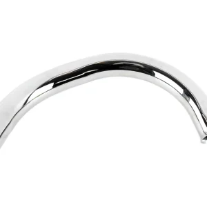 Auspuffkrümmer, Krümmer verchromt für MZ ETZ 125 und ETZ150, nahtloses Stahlrohr, entgratet, Durchmesser 35mm, exakter DDR-Nachbau Kostenfreie Lieferung