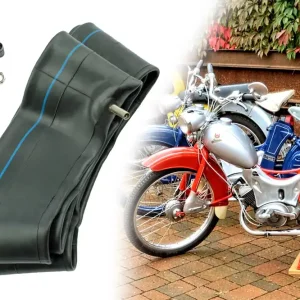 Heißes Angebot Schlauch 2 1/4 x 19 Zoll, 2.25 x 19 Zoll - 2 1/2 x 19 Zoll, 2.50 x 19 Zoll für Simson SR2, SR2E, S53, S83, Sperber-BR, Ventil TR4 gerade