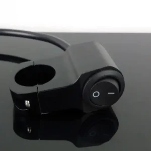 LENKERARMATUR, Lenkerschalter Aluminium, schwarz Sichere Zahlung