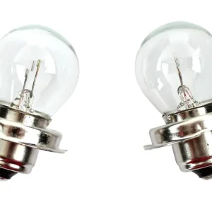 Meistverkauft [Paket] 2x 6V Glühlampe P26S 15W mit E-Zeichen für Roller Motorrad Moped Frontscheinwerfer