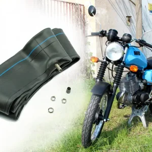 Garantierte Lieferung Schlauch 2.75x18 Zoll, 3.00x18 Zoll, 90/90 x 18 Zoll, TR4 Autoventil gerade, für MZ ES, ETS, TS, ETZ von Vee Rubber