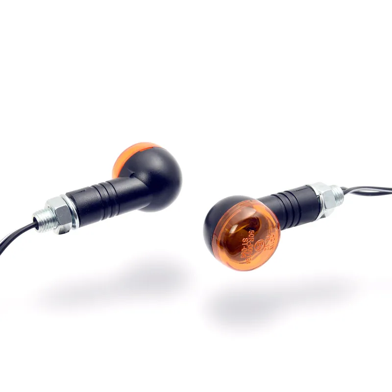 2 MINI INDICATORS halogen black ECE Abverkauf