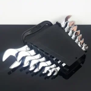 Preis Gesenkt Double open ended spanner set, 6 x 7 - 19 x 22 mm, 7 PCs.