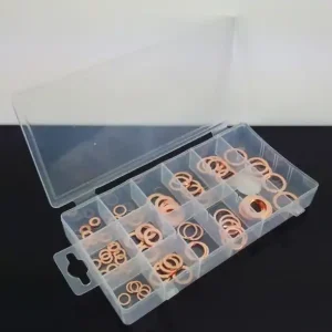 Copper sealing rings, metric for oil drain screw, 75 pieces. Neu Im Sortiment