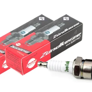 Must-Have [Paket] 2er Set Zündkerze Isolator Spezial M14 x 260 Doppelpin für alle Simson, AWO, MZ, Schwalbe, Spatz, Star...