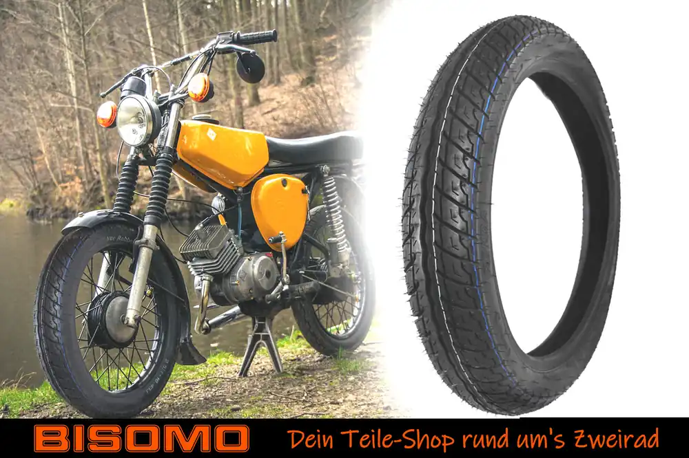 Sonderangebot KENDA Reifen 2,75 x 17 Zoll K3601 - 41P - 2 3/4 x 17 Motorrad Moped Mofa Roller